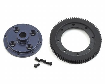Exotek EB410 48P Machined Spur Gear &amp; Mounting Plate (81T)
