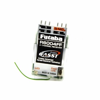 Futaba R6004FF 2.4GHz FASST 4 Channel Micro Air/Heli Receiver