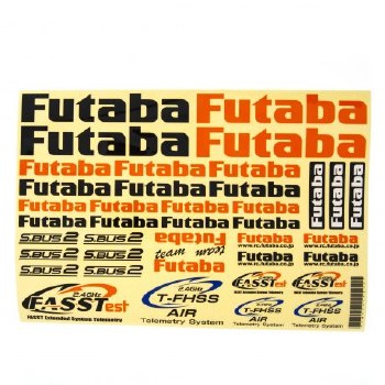 Futaba Decal Sheet (Aircraft)