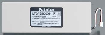 3500mAh LiPo Transmitter Battery for T18MZ