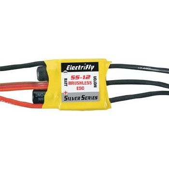 ElectriFly Silver Series 12A Brushless ESC 5V/1A BEC