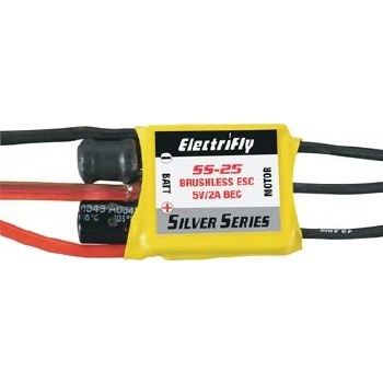 ElectriFly Silver Series 25A Brushless ESC 5V/2A BEC
