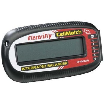 ElectriFly CellMatch 2S-6S Balancing Meter