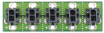LiPo 5x Parallel Connection Board Molex Plug