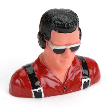 1/5 Pilot,Civilian w/Headphones&amp;Sunglasses (Red)