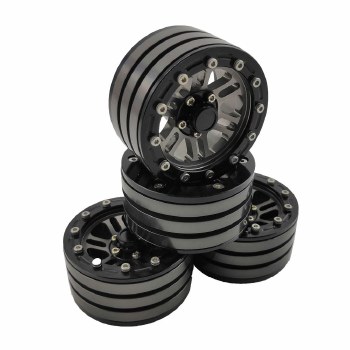 1.9&quot; Aluminum Beadlock Wheels  - M403 Ti-Color (4) (Ti-Color)