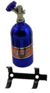 Nitrous Oxide Bottle For 1/10 RC Crawler (Aluminum), Weight: 7.0g - Blue