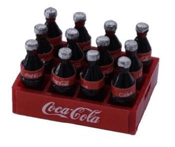 Plastic Coke Cola Accessory For 1/10 RC Crawler