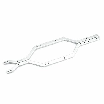 Traxxas 1/18 TRX-4M Aluminum Chassis Rail (Left &amp; Right) - Silver (2)