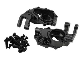 Traxxas TRX-4 Aluminum Portal Drive Housing, Inner, Front (Left &amp; Right) - Black - Replaces TRA8252