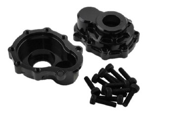 Traxxas TRX-4 Aluminum Portal Drive Housing, Outer (Front or Rear) - Black (2) - Replaces TRA8251