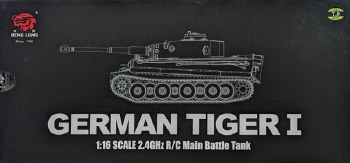 Heng Long  1:16 German Tiger I Heavy Tank Fully Upgraded