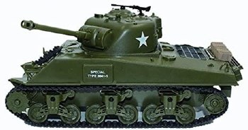 1/30 2.4G U.S. M4A3 Sherman Rc IR Tank