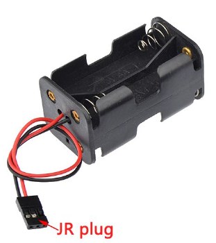 AA Battery Holder Receiver Power Box w/ JR connector