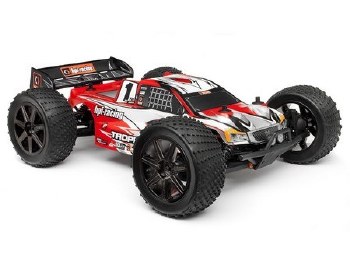 Clear Trophy Truggy Flux Bodyshell w/Window Masks and Decals