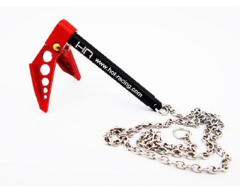 1/10 Portable Fold Up Winch Anchor (Red/Black)