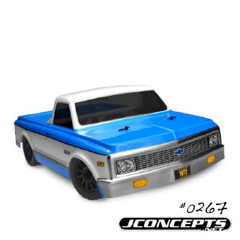 1972 Chevy C10 Clear Body, requires JCO2173:SLH