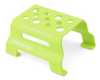 JConcepts metal car stand - yellow