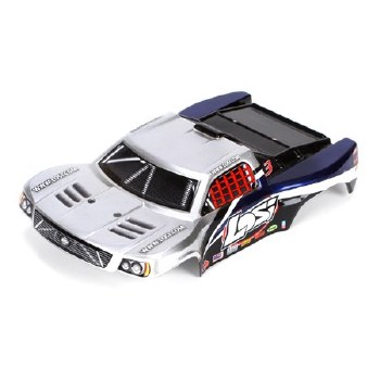 1/24 4WD SCT Painted Body, Silver/Blue
