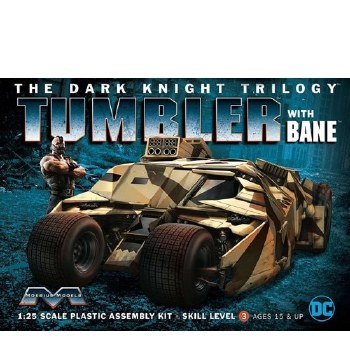 Moebius Dark Knight Armored Tumbler with Bane 1/25 Model Kit