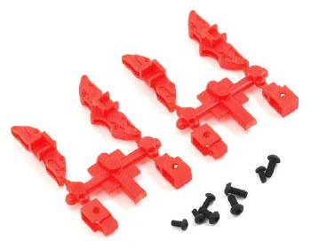 MST FXX-D Brake Calipers (Red) (4)