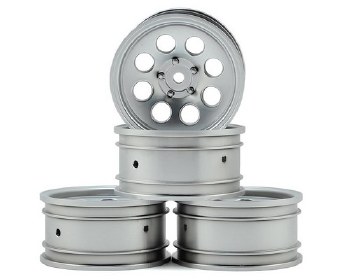 MST 58H 1.9&quot; Crawler Wheel (Flat Silver) (4) (+5)