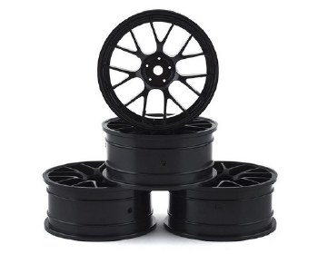MST 24mm RE Wheel (Black) (4)