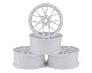 MST 24mm RE Wheel (White) (4)