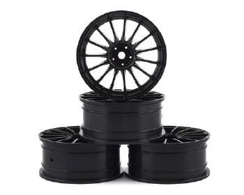 MST 24mm LM Wheel (Black) (4)