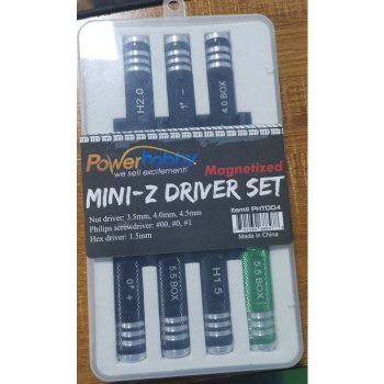 Magentized Kyosho Mini-Z Tools Driver Set