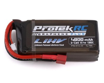 3S 130C Low IR Si-Graphene + HV Shorty LiPo Battery (11.4V/4800mAh)