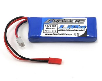 2S &quot;Supreme Power&quot; LiPo 25C Battery (7.4V/850mAh)