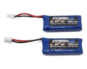 2x1S Sport Race 15C Stick LiFe Battery (3.3V/500mAh) (Kyosho Mini-Z)