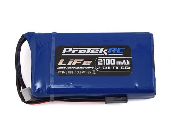 LiFe Futaba Transmitter Battery Pack (6.6V/2100mAh)