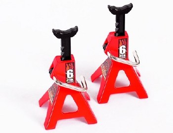 Chubby 6 TON 1/10 Scale &quot;FAKE&quot; Jack Stands (2)