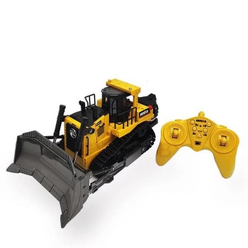 1:16 RC Bulldozer 9CH 2.4Ghz RTR With Lights &amp; Sound