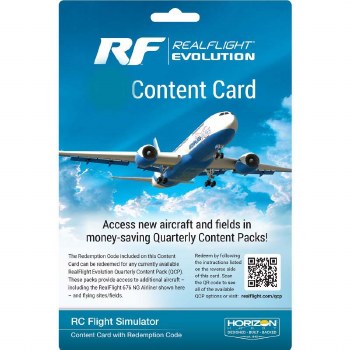 RealFlight Evolution Content Card