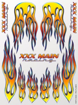 Pro Flames Sticker Sheet
