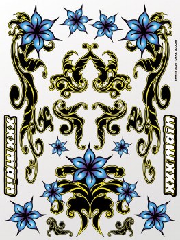Dark Bloom Sticker Sheet