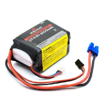 4000mAh 2S 6.6V Li-Fe Receiver Battery