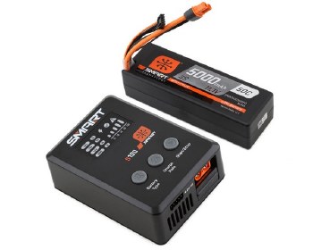 Smart Powerstage Surface Bundle: 5000mAh 3S 50C LiPo Battery (IC3) / 100W S100 Charger