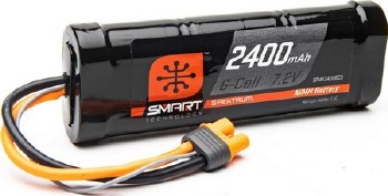 2400mAh 6-Cell 7.2V Smart NiMH Battery; IC3