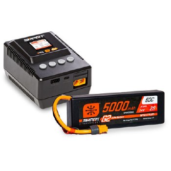 Smart 2S G2 LiPo Battery &amp; S155 Charger Bundle