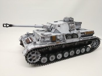 Taigen Panzer IV Ausf G Infrared Winter Metal Edition