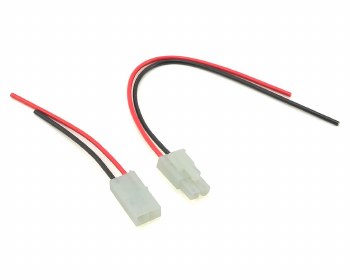7.2V NiMH Connector Set w/Wire Leads (Male &amp; Female)
