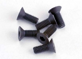 3x8mm Flat Head Screw (6)