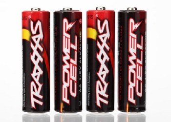 Traxxas Battery, Power Cell AA Alkaline (4)