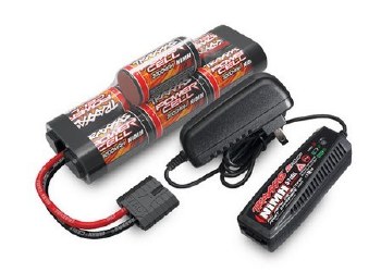 Traxxas Battery/charger completer pack (includes TRA2969 2-amp NiMH peak detecting AC charger (1), T