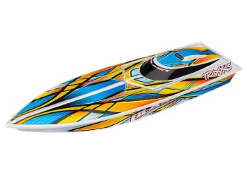 Traxxas Blast 24&quot; High Performance RTR Race Boat, 6 Cell Traxxas ID NiMh, DC Charger + USB Charger -