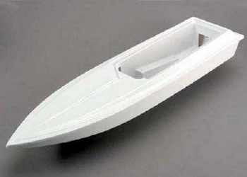 Traxxas Hull &amp; lower deck assembly with foam flotation